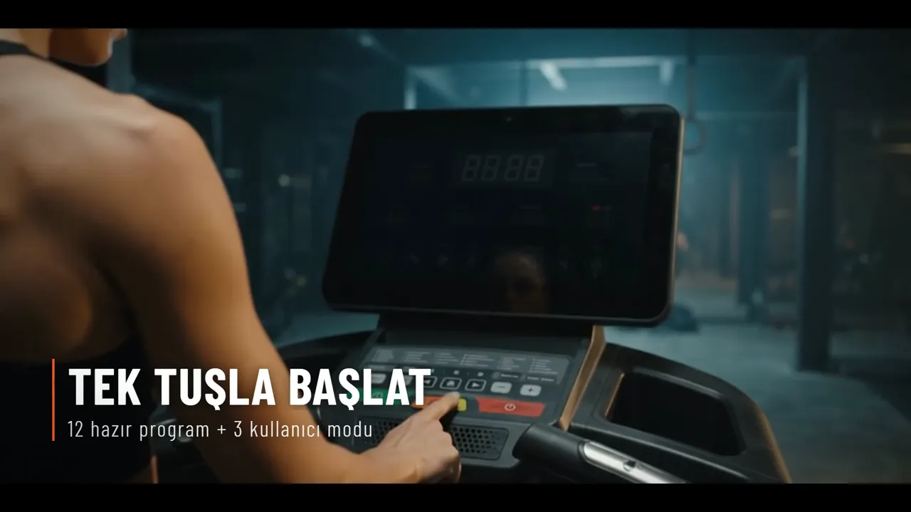 Tek tuşla başlat: 12 hazır program ve 3 kullanıcı modu